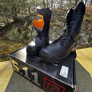 5.11 Tactical Men ATAC Waterproof Military Storm Boots, Men, Size 9.5 (NEW)